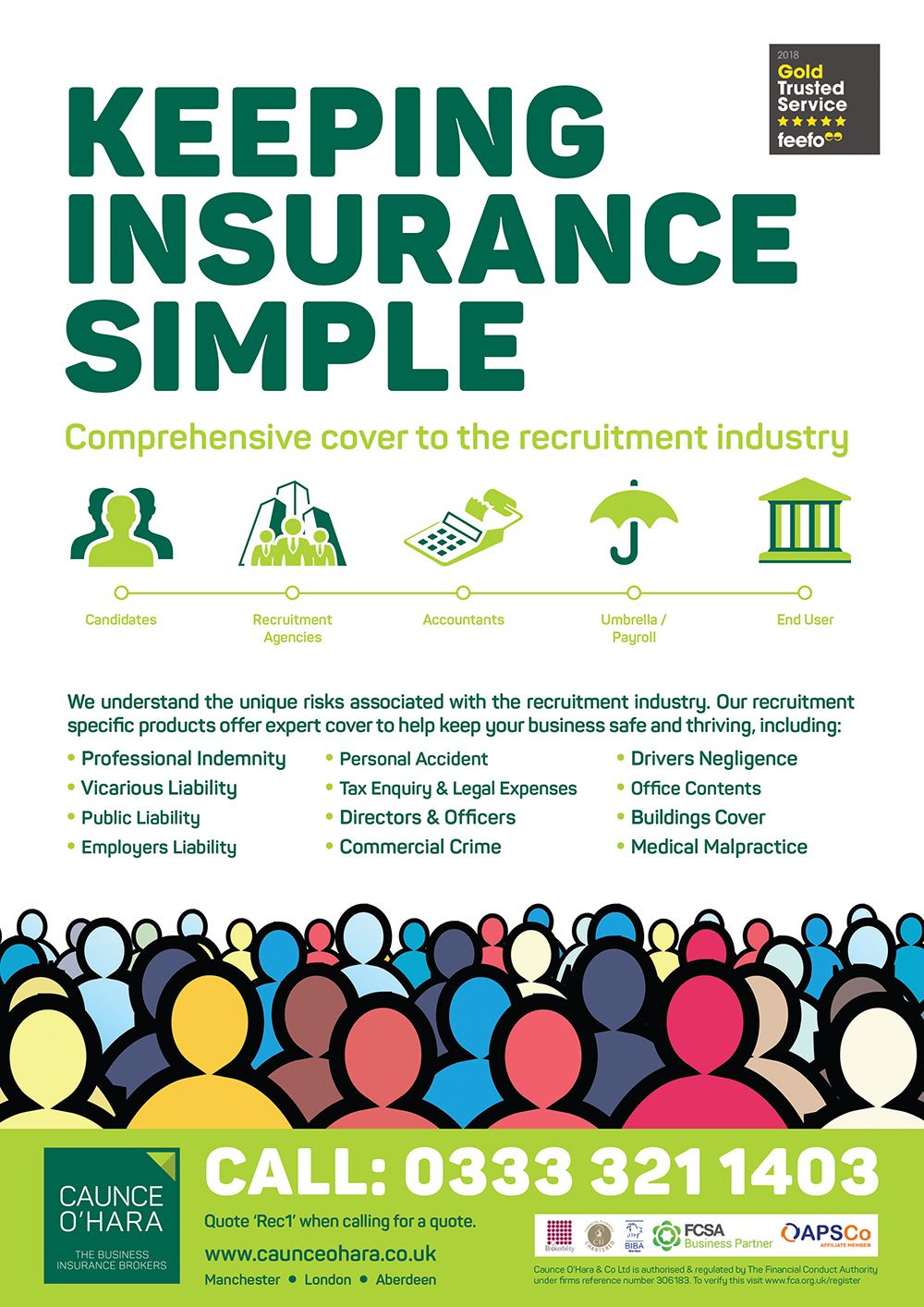 business insurance for recruitment agency